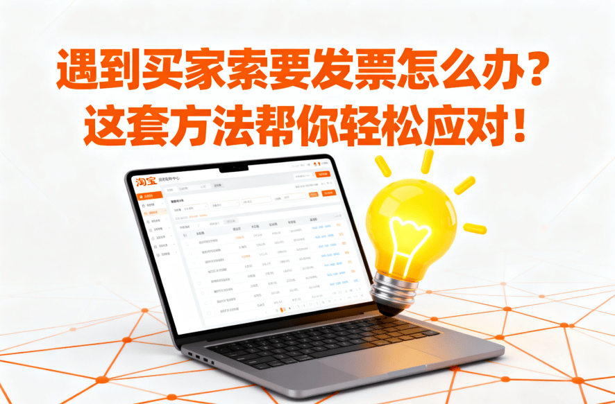 【电商】淘宝商家遇到买家索要发票怎么办？这套方法帮你轻松应对！-嘉文星创_电子相册_电子请柬_AI设计工具_视频模板可编辑下载简萌请柬[微信小程序：简萌请柬图文]